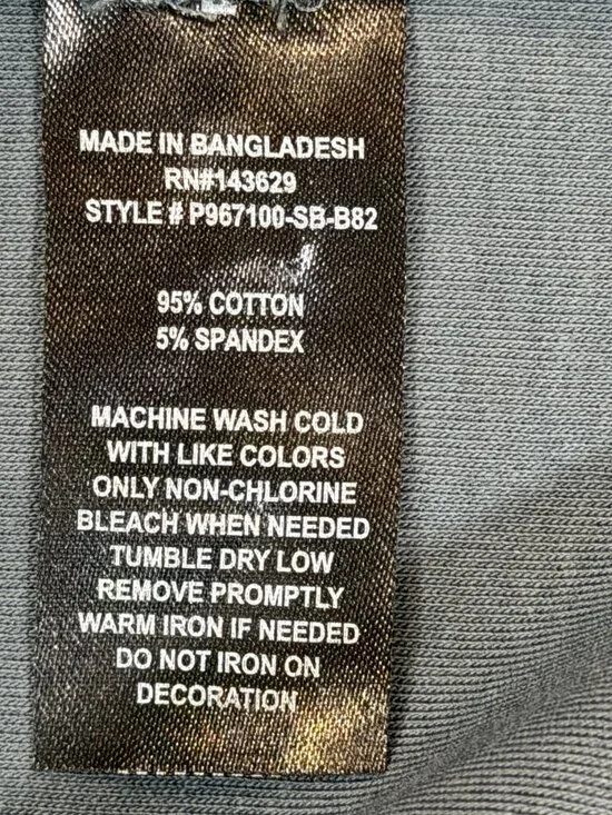 Reserved Supply Mens Oversize Fit T-Shirt Slate Blue Large Cotton Stretch NWT - Picture 9 of 12